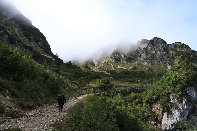 Hiking Mountain Climbing